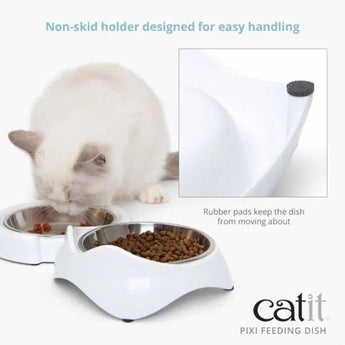 Catit PIXI Feeding Dish (double dish or single)