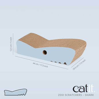 Catit Zoo Scratcher - Shark