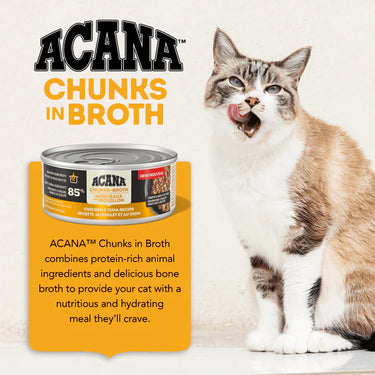 Acana Chunks in Broth Chicken & Tuna Recipe 5.5 oz