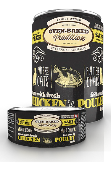 Oven-Baked Tradition Grain Free Chicken Pate Cat 5.5 oz