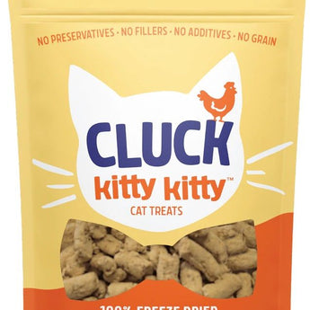 Cluck Kitty Kitty™ 100% Chicken with Catnip Freeze-Dried Cat Treat 0.75 oz