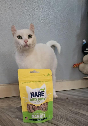 Hare Kitty Kitty Rabbit 0.9 oz Cat Treat