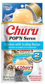 Inaba Cat Churu POP'N Serve Tuna & Bonito Flakes Recipe