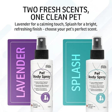 Enviro Fresh Lavender Body Spray Display Dog 118 ml