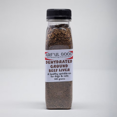 Arf'ul Good - Crushed Dehydrated Beef Liver Bits 140 g