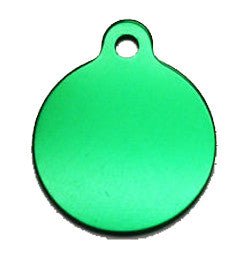 ID Tag - Small Blue Circle