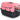 Bergamo Gipsy Small Metal Door Pet Carrier Coral Dog 46x31x32cm