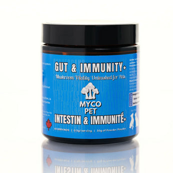 Myco Pet – Gut & Immunity + Supplement – 30g (GLASS)