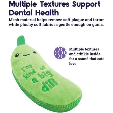 Outward Hound® Petstages® Crunchy Pickle Kicker Dental Cat Toy