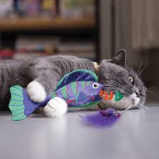 KONG Cat Active Wrangler Angler Fish Assorted