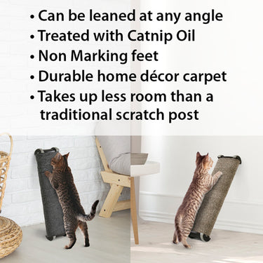 Omega Paw Lean It Everywhere Scratch Post Cat 	Wide - 8"x3.5"x26"