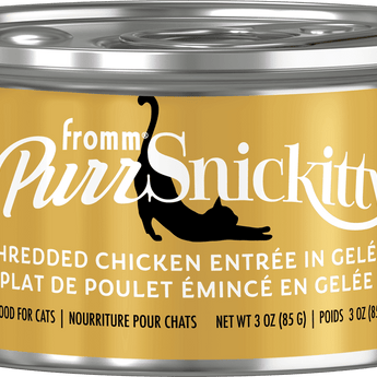 Fromm® PurrSnickitty™ Shredded Chicken Entrée in Gelée Wet Cat Food 3 oz