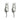 Chelsea Pewter - Cat Swinging Tail Earrings