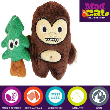 Petmate MAD CAT Sassy Sasquatch 2-Pack