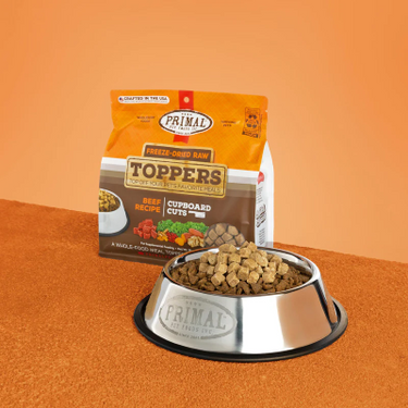 Primal™ Cupboard Cuts Freeze Dried Raw Toppers Beef Recipe for Dogs & Cats 3.5 oz