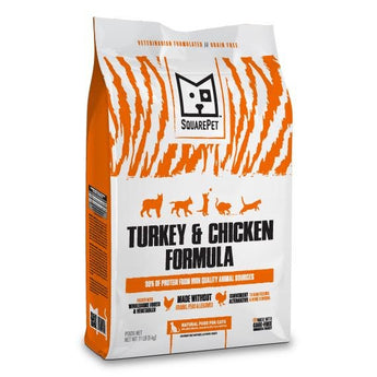 Square Pet Turkey & Chicken Formula for Cats