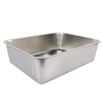 ALL FOR PAWS Go Fresh Stainless Steel Litter Pan