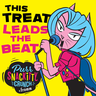 Fromm Purr Snackitty Crunch Cat Treats - Screamin' Salmon 3 oz
