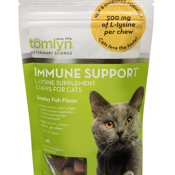 Tomlyn Immune Support Lysine L-Lysine Chews 75g