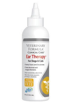 Veterinary Formula Ear Therapy for Dogs & Cats 4oz