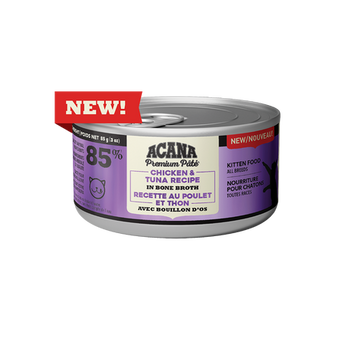 Acana Premium Pâté KittenChicken & Tuna Kitten Recipe 24/3 oz (8% case discount)