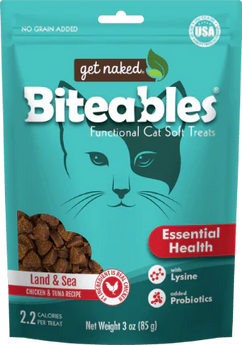 Get Naked® Biteables® Essential Health Functional Cat Soft Treats 3 oz - Cats Paradise