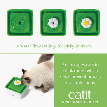 Catit Mini Flower Fountain - Cats Paradise