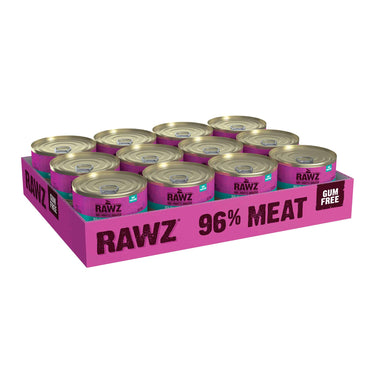 Rawz 96% Chicken & Herring Pate Cat Food 5.5oz (8% Case Discount) - Cats Paradise