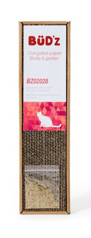 Bud'z Cardboard Scratcher with Catnip - Cats Paradise