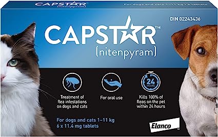 Capstar™ Fast Acting Oral Flea Treatment (Dog&Cat) – Cats Paradise
