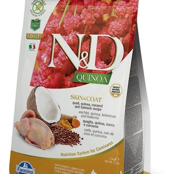 Farmina N&D Skin & Coat Quail & Quinoa Dry Cat Foods