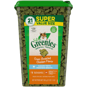 Feline Greenies - Chicken Jumbo 21oz