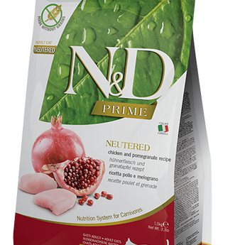 Farmina  Chicken & Pomegranate - Adult Neutered Dry Cat Foods - Cats Paradise